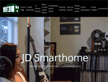 Tablet Screenshot of jdsmarthome.com